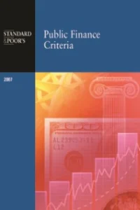 Public Finance Criteria