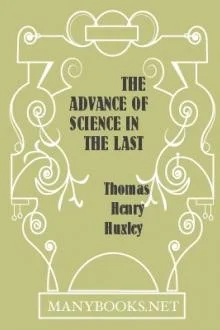 738489YB The Advance of Science in the Last Half Century