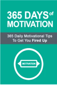 365 Days To Motivation